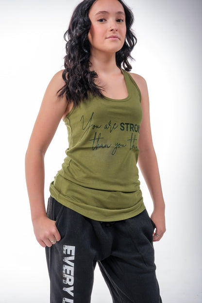 LIMITED GYM Tank Top (YOU ARE STRONGER THAN YOU THINK)