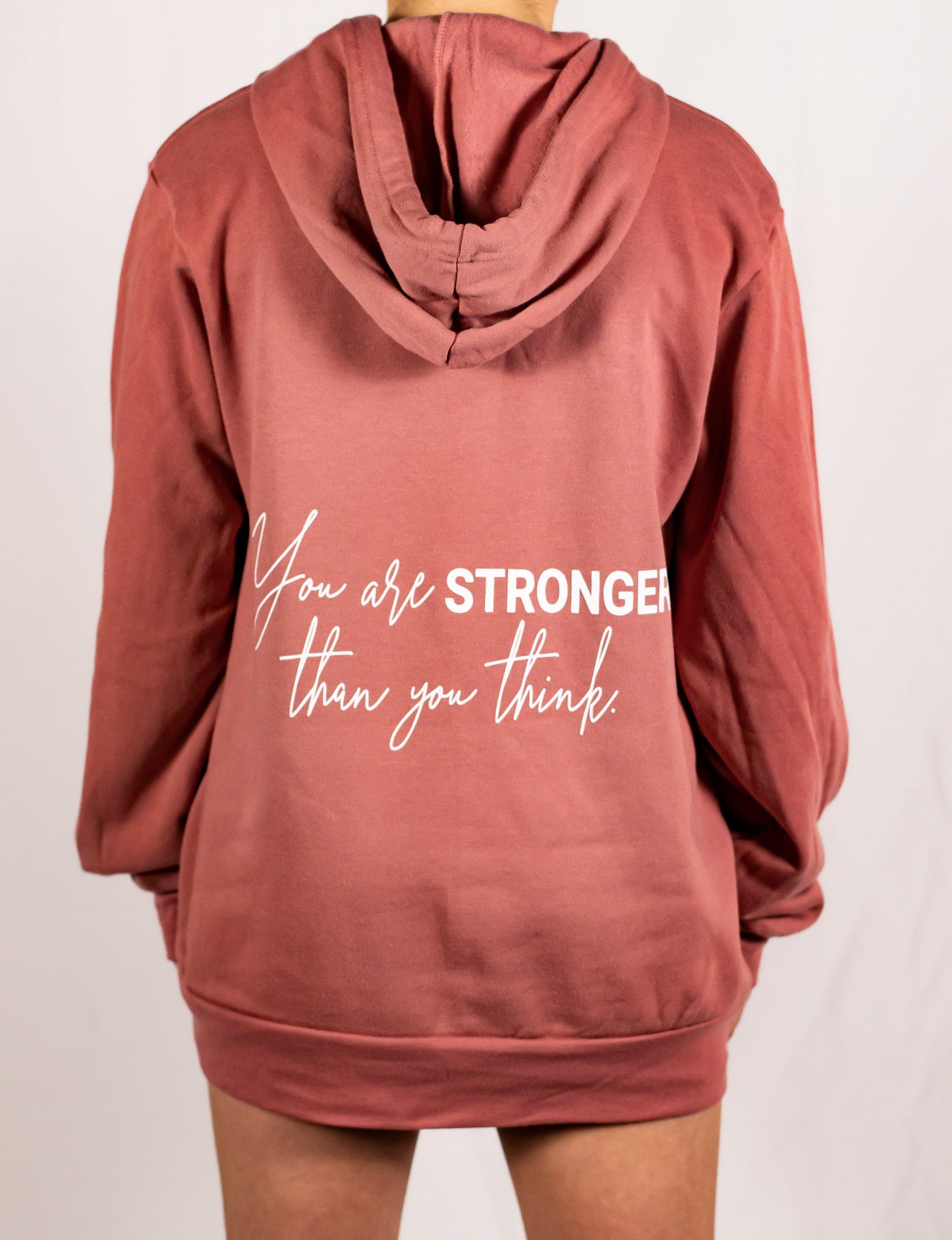 Soft Mauve Pink Cotton/Polyester Pullover Sweatshirt (Unisex Matching Set)