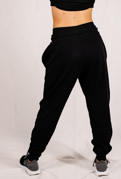 Black Soft Unisex Joggers (Holographic SBD Logo)