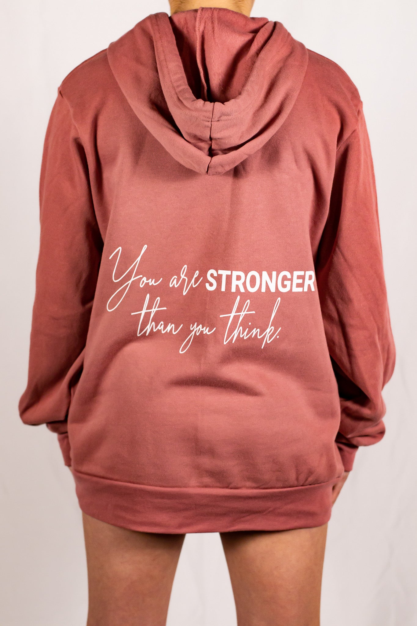 Soft Mauve Pink Cotton/Polyester Pullover Sweatshirt (Unisex Matching Set)